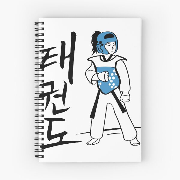 Item preview, Taekwondo Blue Competitor (Woman) designed and sold by TACOL.