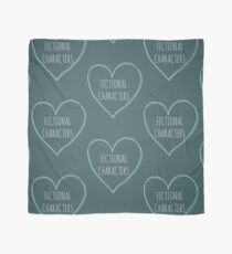 I love fictional characters Scarf