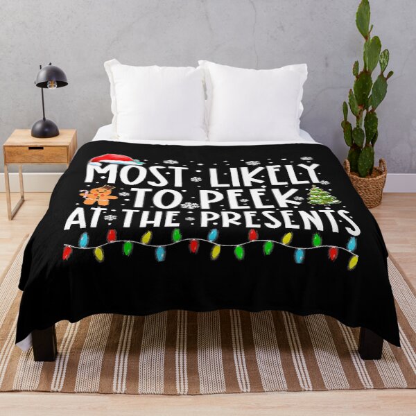 Item preview, Most Likely To Peek At The Presents Family Christmas Holiday designed and sold by IsraelCastro.