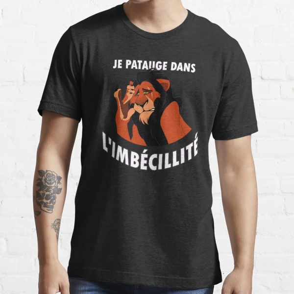 Tee shirt roi 2025 lion pas cher