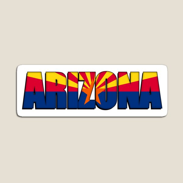 Item preview, Arizona Flag Sticker designed and sold by MikePrittie.