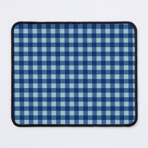 Item preview, Navy Blue and Light Blue Buffalo Plaid Gingham Check designed and sold by Gsallicat.