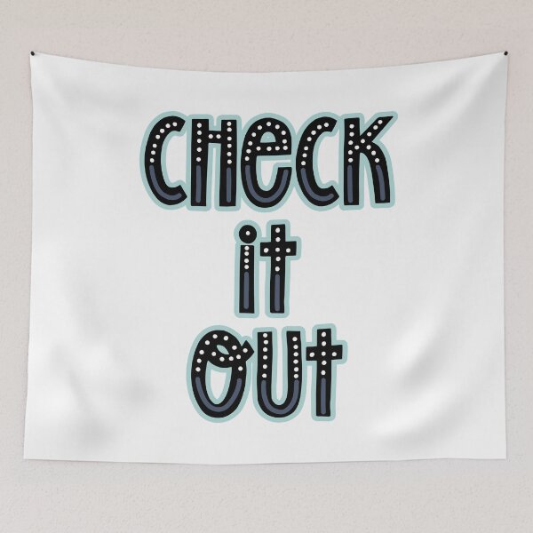 Item preview, Check It Out designed and sold by ChenryConcepts.