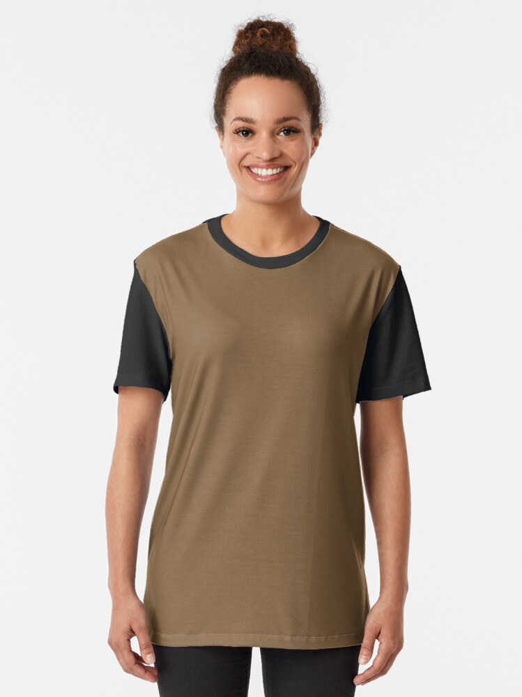 COYOTE BROWN T-SHIRT  Apparel \ T-Shirts \ Plain Colour T-Shirts
