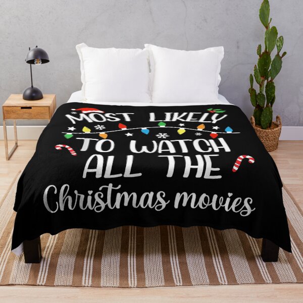 Item preview, Most Likely To Watch All The Christmas Movies Family Pajamas designed and sold by IsraelCastro.