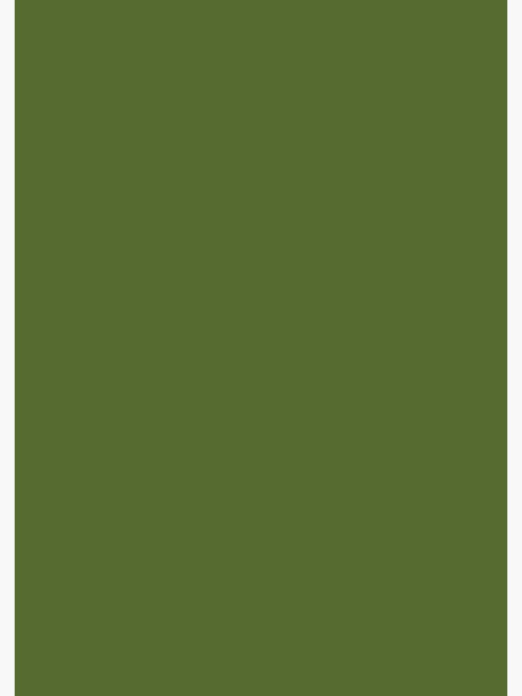 color dark olive green | Spiral Notebook