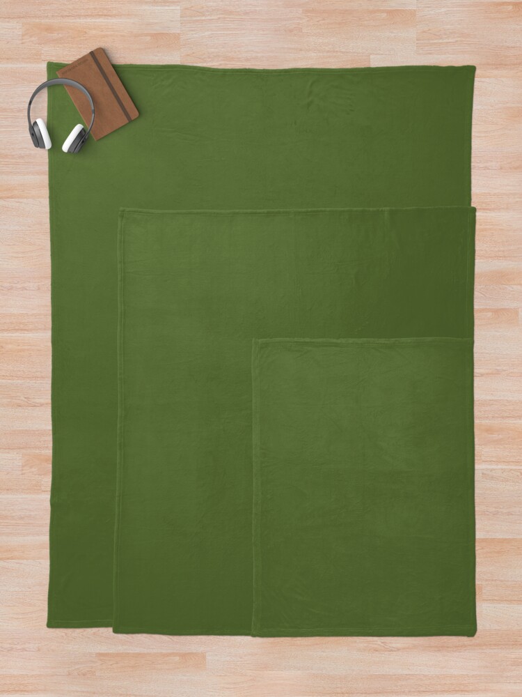 "color dark olive green" Throw Blanket for Sale by kultjers Redbubble