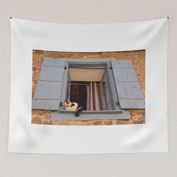 Item preview, Cat sitting on the window sill designed and sold by photoslot.