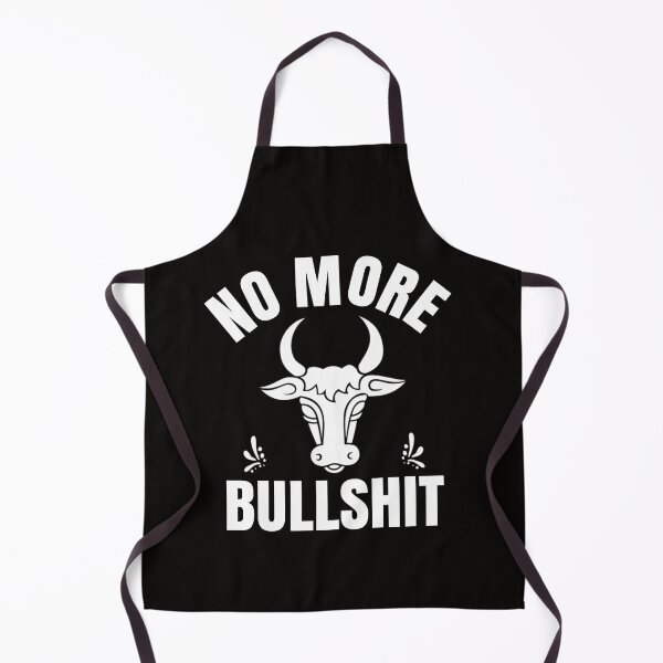 Item preview, Funny No More Bullshit Sarcasm Bull Shit designed and sold by wordsonly.