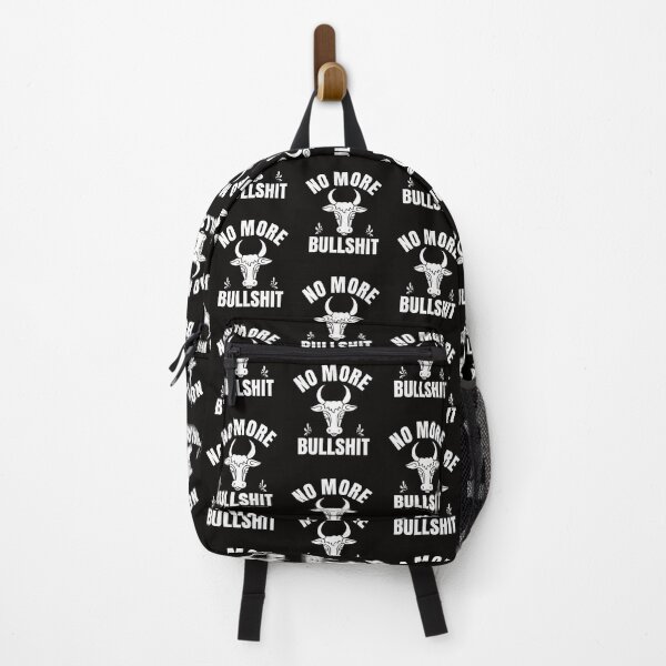 Item preview, Funny No More Bullshit Sarcasm Bull Shit designed and sold by wordsonly.