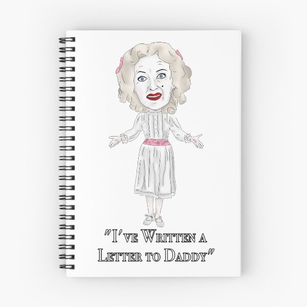 Item preview, Bette Davis, Whatever Happened to Baby Jane Inspired Illustration. Ive written a letter to daddy. designed and sold by MelancholyDoll.