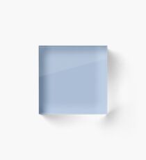 color light steel blue Acrylic Block