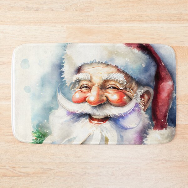 Item preview, Smiling Santa Claus Father Christmas Watercolor Old Fashioned Vintage designed and sold by CGSGraphics.