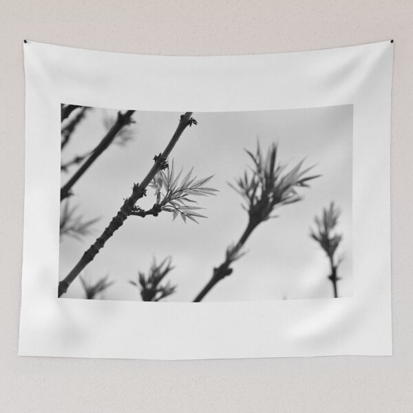 Item preview, Leaves In The Wind  -  BLACK & WHITE VERSION designed and sold by sophiemonie.