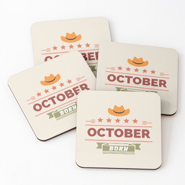 Item preview, October Born Birthday Typoraphy designed and sold by bolimj.