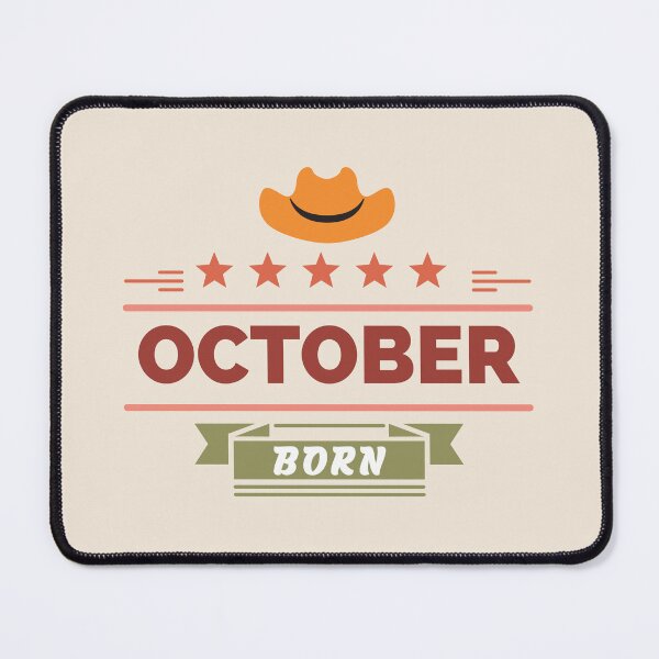 Item preview, October Born Birthday Typoraphy designed and sold by bolimj.