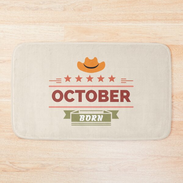 Item preview, October Born Birthday Typoraphy designed and sold by bolimj.