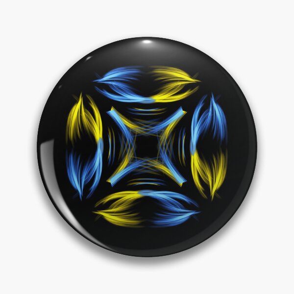 Item preview, Yellow and Blue Checkered Pattern, Abstract Art designed and sold by Meo Design.