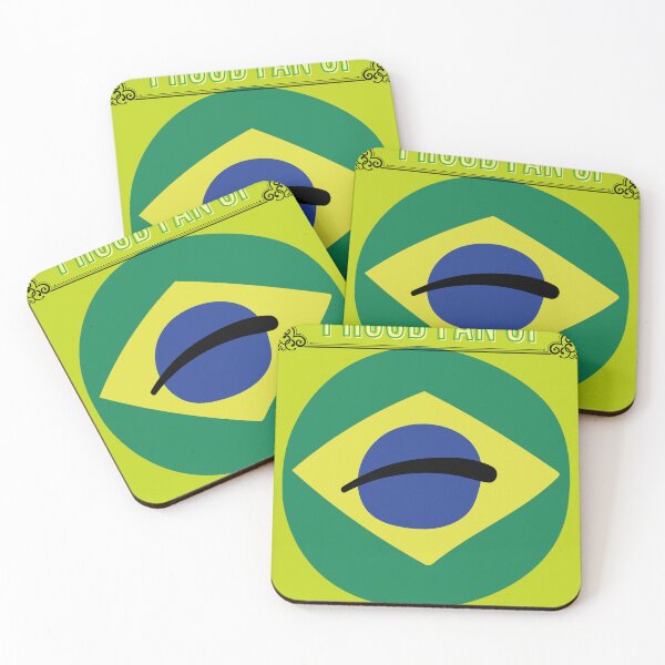 Item preview, PROUD FAN OF BRASIL; DURING WOLRD CUP 2022 IN QATAR  designed and sold by JM INSPIRES.