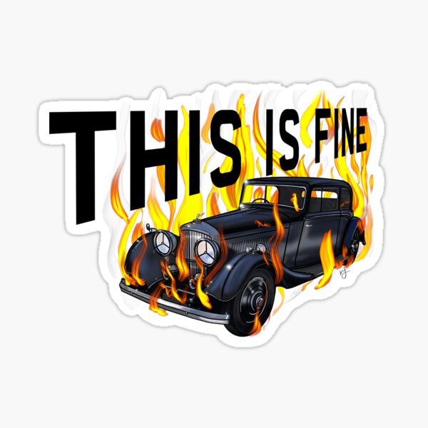 Item preview, This is fine flaming demonic classic b3ntley car designed and sold by Theoldgirl900.