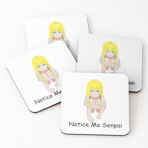 Item preview, Notice me senpai anime girl  designed and sold by ArthurPoe.