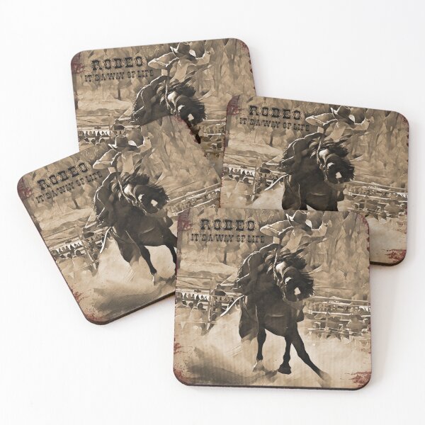 Item preview,  BRONC RIDER QUOTES, T SHIRTS, SINGLETS, HOODIES designed and sold by Barbara Jean Photo Art And Design.