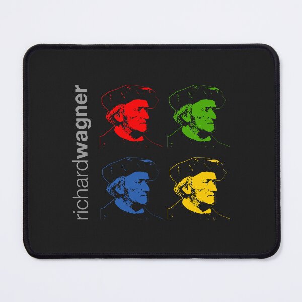 Item preview,  Quadrichrome Richard Wagner portrait poster  designed and sold by CMYKStudio.