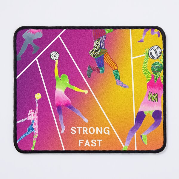 Item preview, Netballer - Strong Fast Devoted designed and sold by Kerry T.