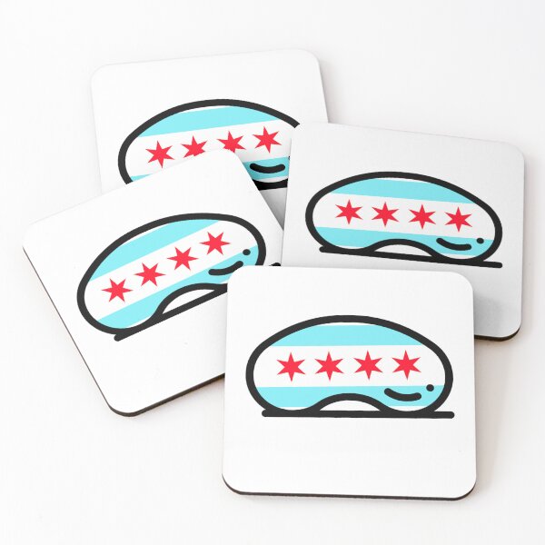 Item preview, Chicago, Illinois Bean and Flag  designed and sold by aroth12.