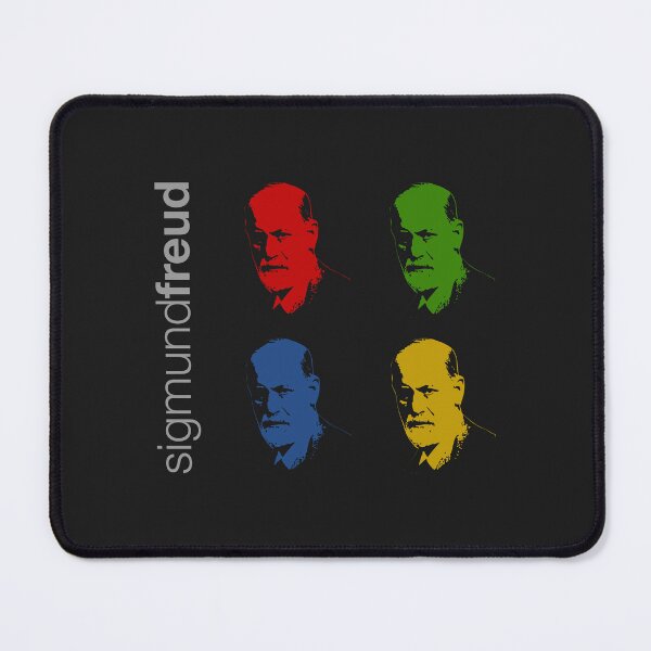 Item preview, Quadrichrome Sigmund Freud portrait poster  designed and sold by CMYKStudio.