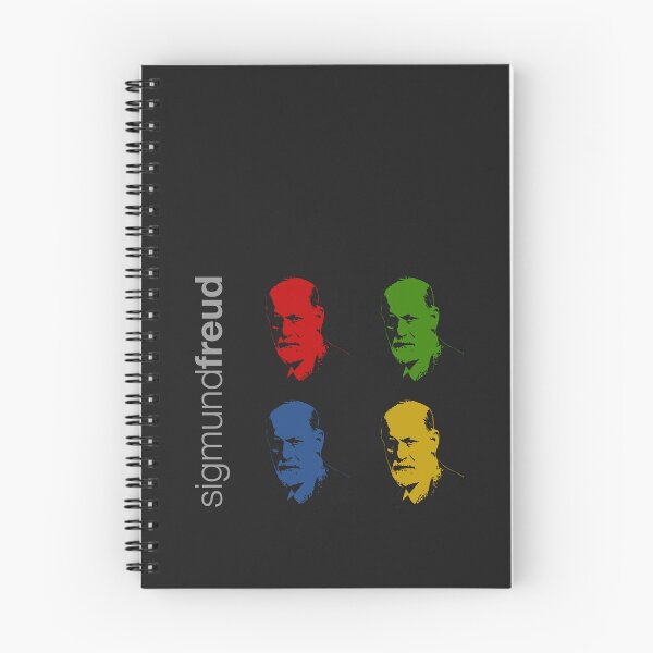 Item preview, Quadrichrome Sigmund Freud portrait poster  designed and sold by CMYKStudio.