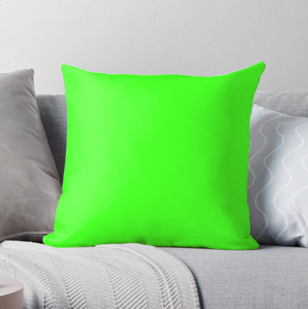 Neon green deals throw pillows