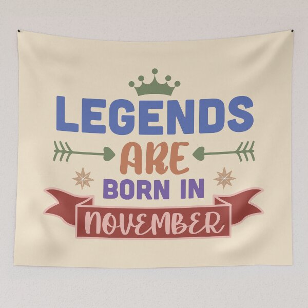 Item preview, Legends Are Born In November designed and sold by bolimj.