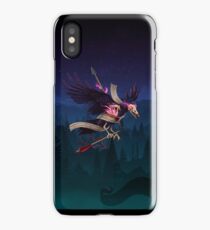 The Undead Crow - Magic Fire iPhone Case