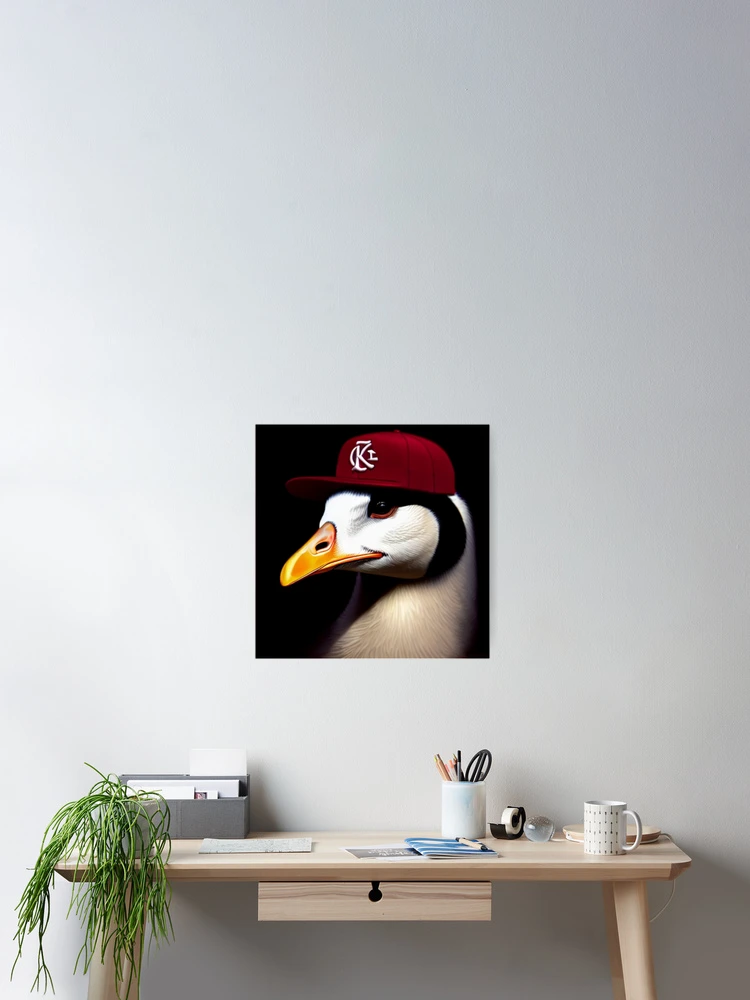Thumbnail 2 of 3, Poster, Goose Portrait designed and sold by RipperKing.