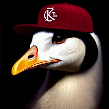 Artwork thumbnail, Goose Portrait by RipperKing