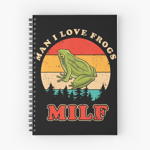 Item preview, MILF Man I Love Frogs Funny Retro Frog designed and sold by hieuvustore.