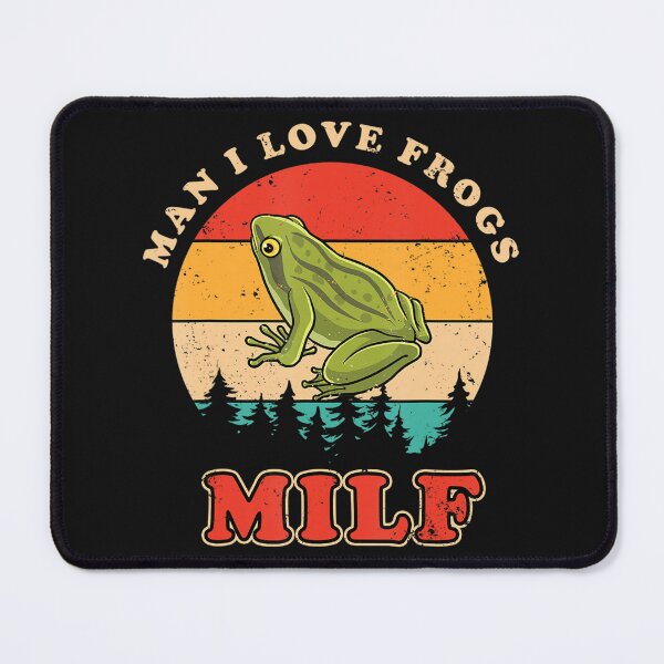 Item preview, MILF Man I Love Frogs Funny Retro Frog designed and sold by hieuvustore.