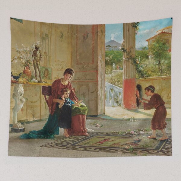 Item preview, A Surprise Visitor | Ettore Forti | 1930 Ancient Rome Art designed and sold by CJET.