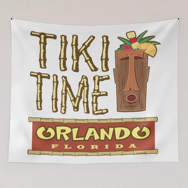 Item preview, Orlando Tiki Time designed and sold by Futurebeachbum.