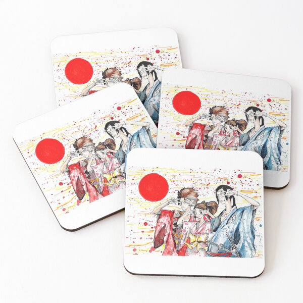 Item preview, Samurai champloo Mugen, Fuu, Jin Formation designed and sold by Inkhov Art.