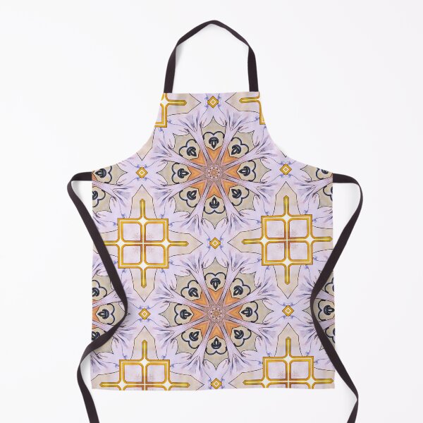 Item preview, Art Deco Floral Tile designed and sold by DelynCreates.