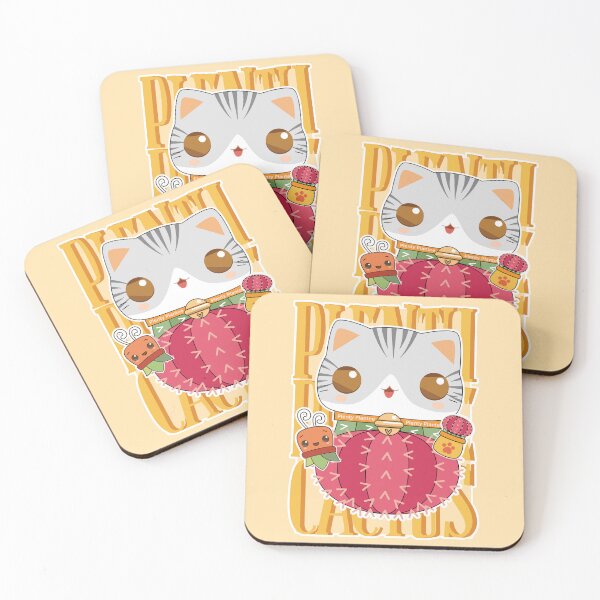 Item preview, Moon Cactus Cat  designed and sold by plentyplantee.