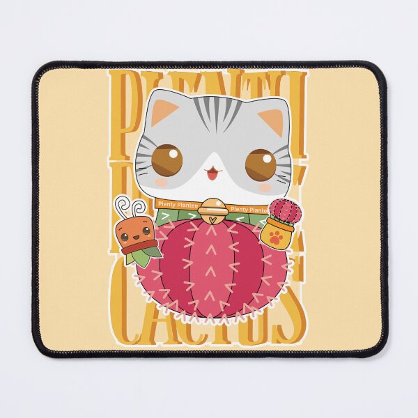 Item preview, Moon Cactus Cat designed and sold by plentyplantee.