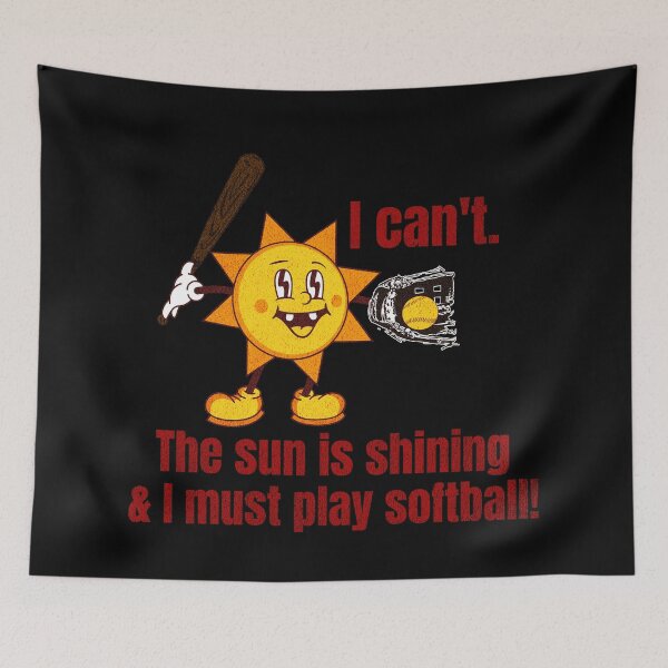 Item preview, I Must Play Softball designed and sold by Batty4Boba.
