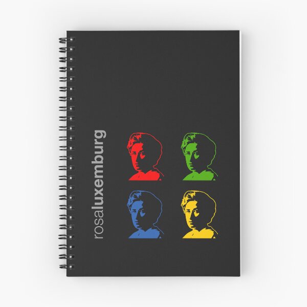 Item preview, Quadrichrome Rosa Luxemburg portrait poster  designed and sold by CMYKStudio.