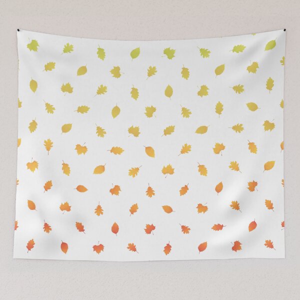Item preview, Falling leaves (white) designed and sold by animinimal.