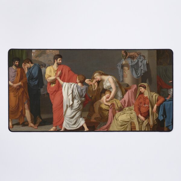 Item preview, Coriolanus Taking Leave of his Family | Anne-Louis Girodet Trioson | 1786 Shakespeare Art designed and sold by CJET.