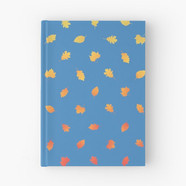 Item preview, Falling leaves (dark blue) designed and sold by animinimal.