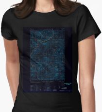 Maine USGS Historical Map Allagash Falls 460077 1956 50000 Inversion Tailliertes T-Shirt